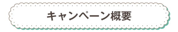 キャンペーン概要