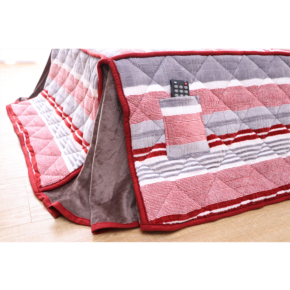 【送料込み】こたつ省スペース用掛布団 ニードル