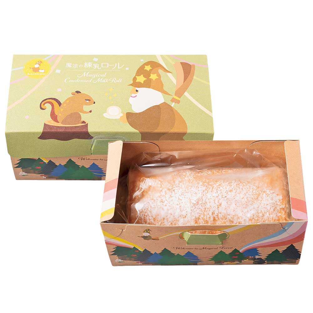 ベイクドマジック 魔法の練乳ロール