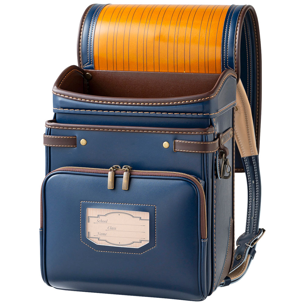 フィットちゃん(R)クラシコ らくふわ<ライトネイビー/ボルドー>