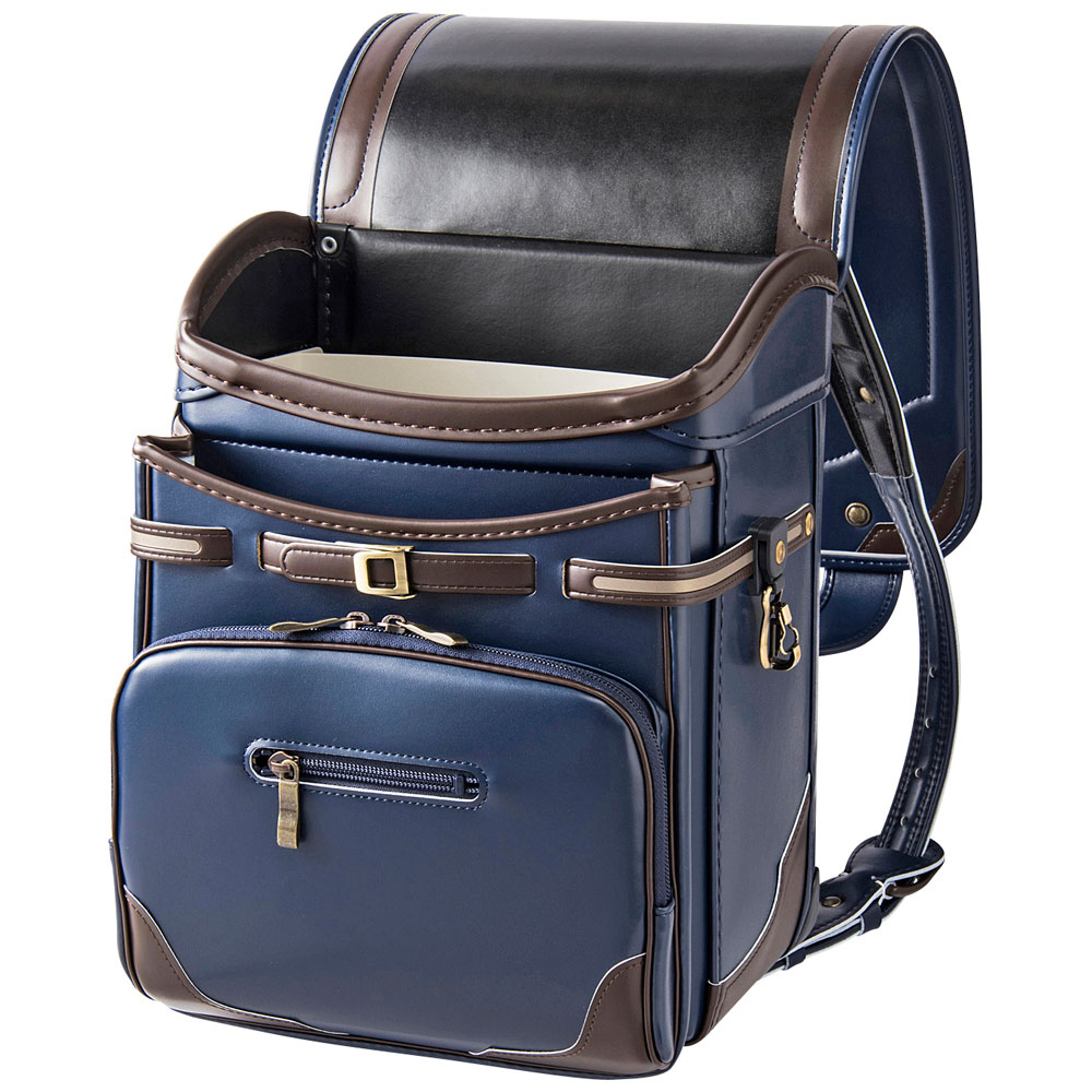 ふわりぃ(R)グローリー<ネイビー/ブラウン>