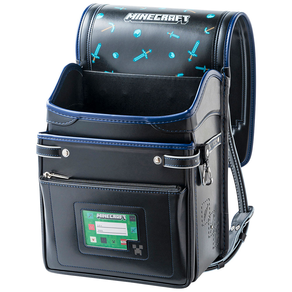 マインクラフト<ブラック/マリンブルー>