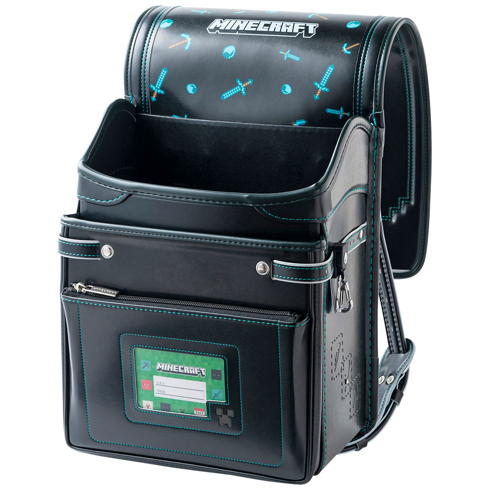 マインクラフト<ブラック/グリーン>