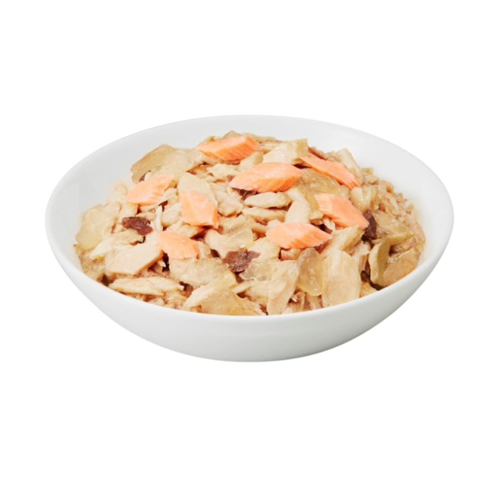 純缶ミニ3P サーモン入りまぐろ195g