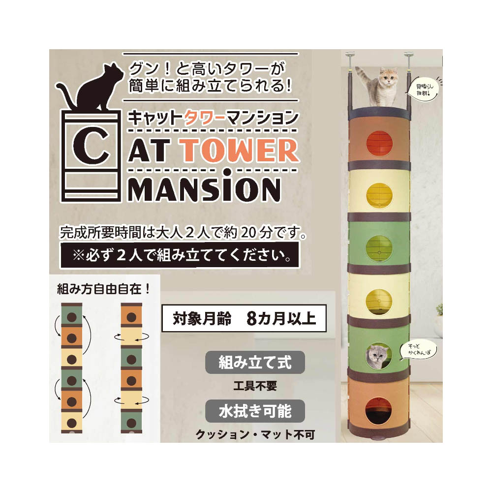 キャティーマン CATTOWERMANSiON(キャットタワーマン ション)