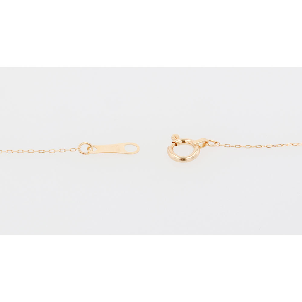 K18YG 本真珠ステーションネックレス