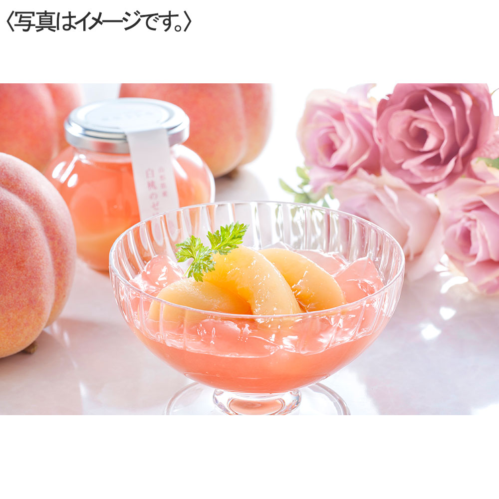 カーネーション(ピンク)&銀座トトキ監修「山形県産白桃のゼリー」セット