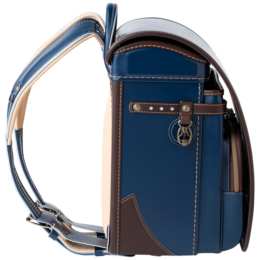 フィットちゃん(R)クラシコ らくふわ<ライトネイビー/ボルドー>