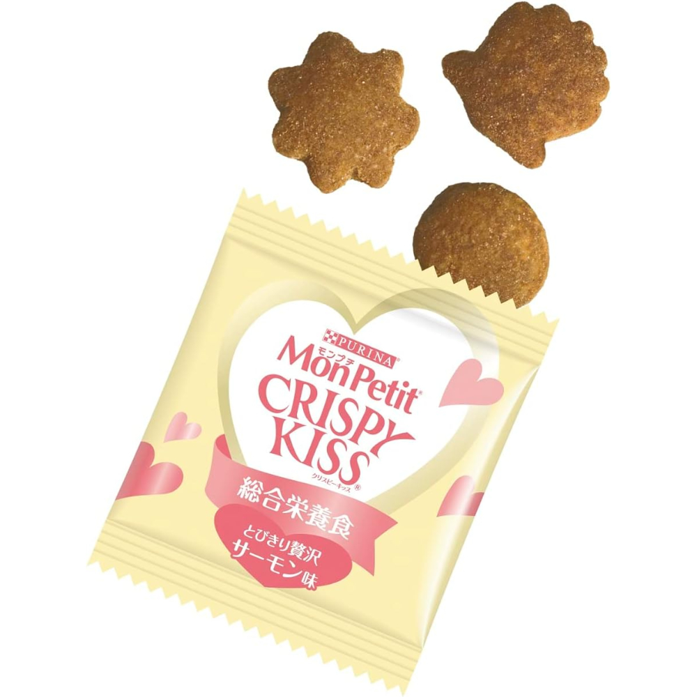 モンプチ クリスピーキッス バラエティーパック 総合栄養食 贅沢シリーズ126g
