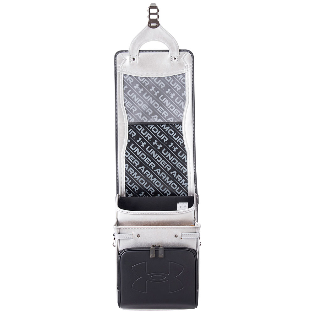 楽ッション(R)安ピカッ(R)フィットちゃん(R)アンダーアーマー<シルバー/ブラック>