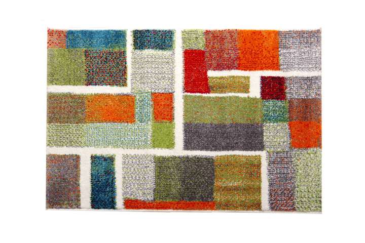 【送料込み】玄関マット トルコ製 ウィルトン織り『エデン』 レッド