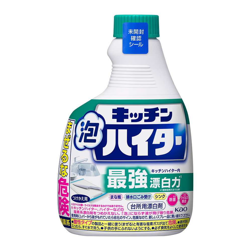 花王　キッチン泡ハイター　つけかえ用　400ml