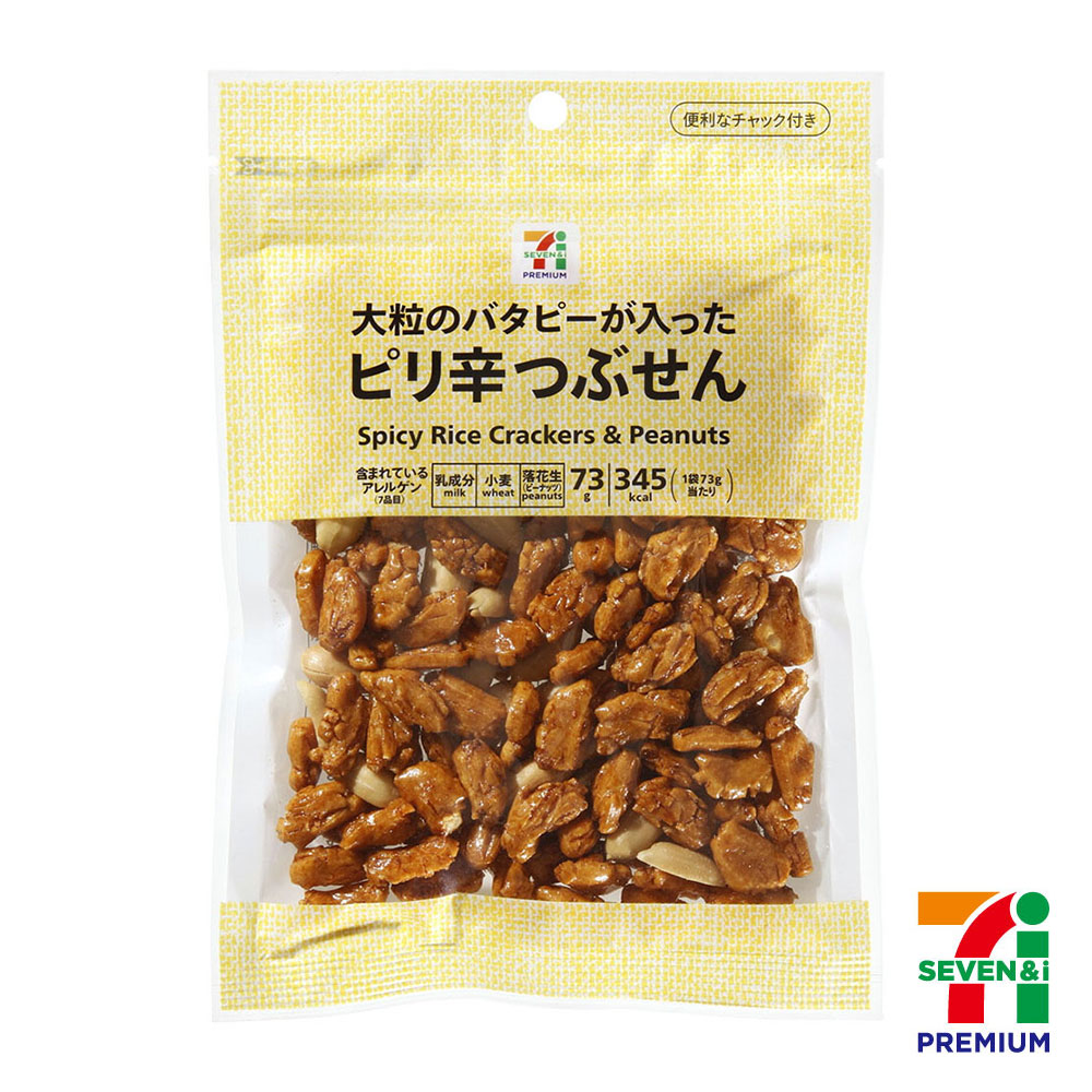セブンプレミアム　ピリ辛つぶせん　73g