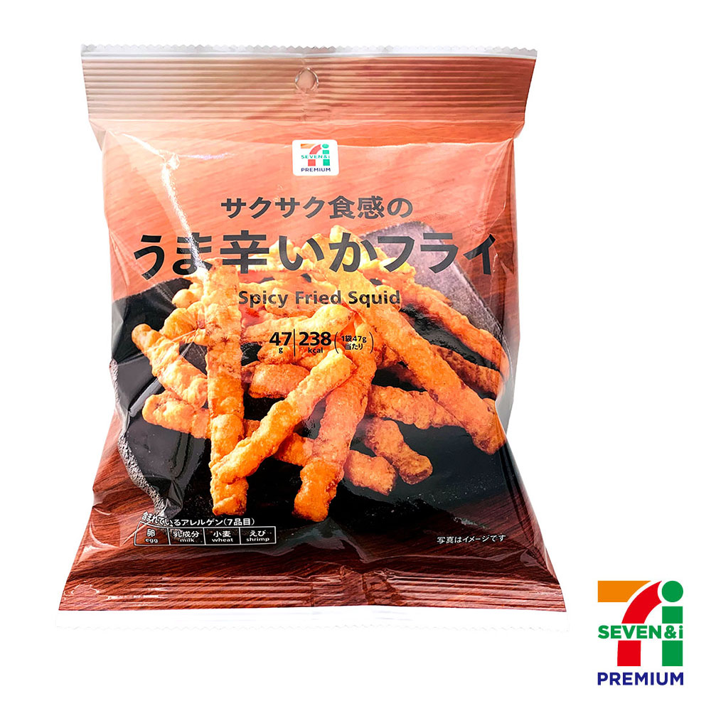 セブンプレミアム　うま辛いかフライ　47g