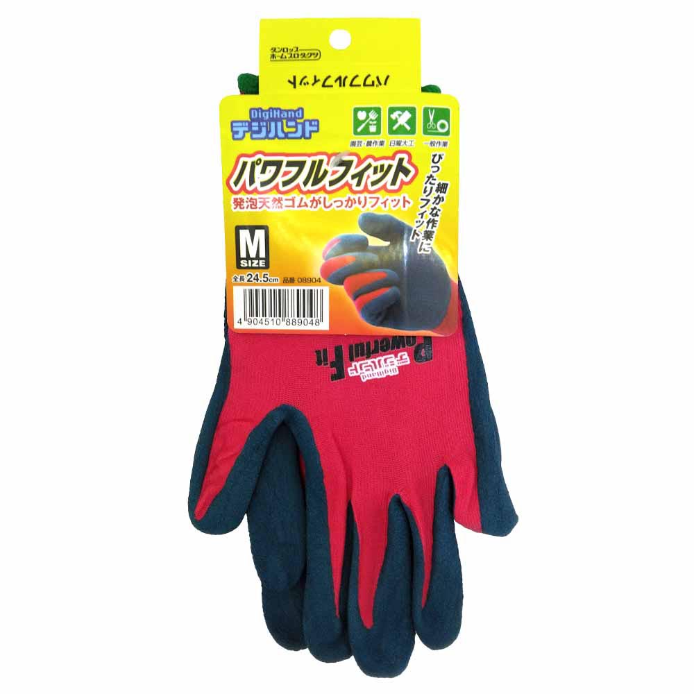 ダンロップ　ホームプロダクツ　デジハンド　パワフルフィットM　レッド