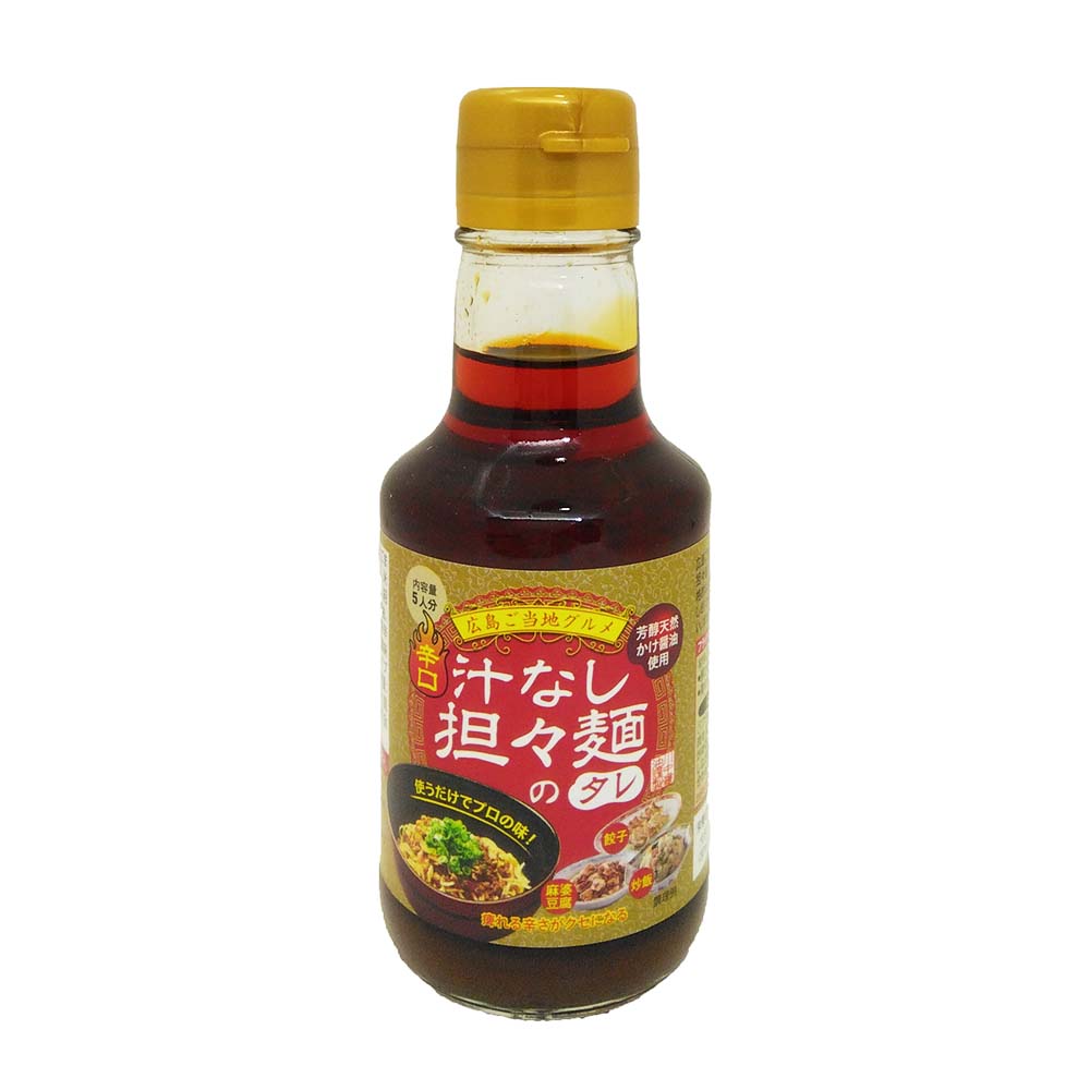 川中醤油　辛口汁なし坦々麺のタレ　150ml