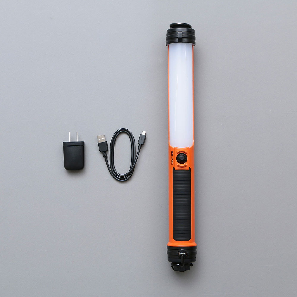 【送料込み】アイリスオーヤマ　LEDスティックライト　充電式　500lm　充電器付き