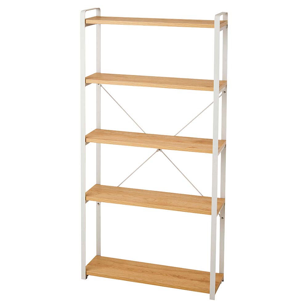 【送料込み】アイリス　スチールウッドスリムラックLSWR-600