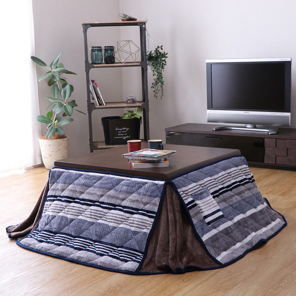 【送料込み】こたつ省スペース用掛布団 ニードル