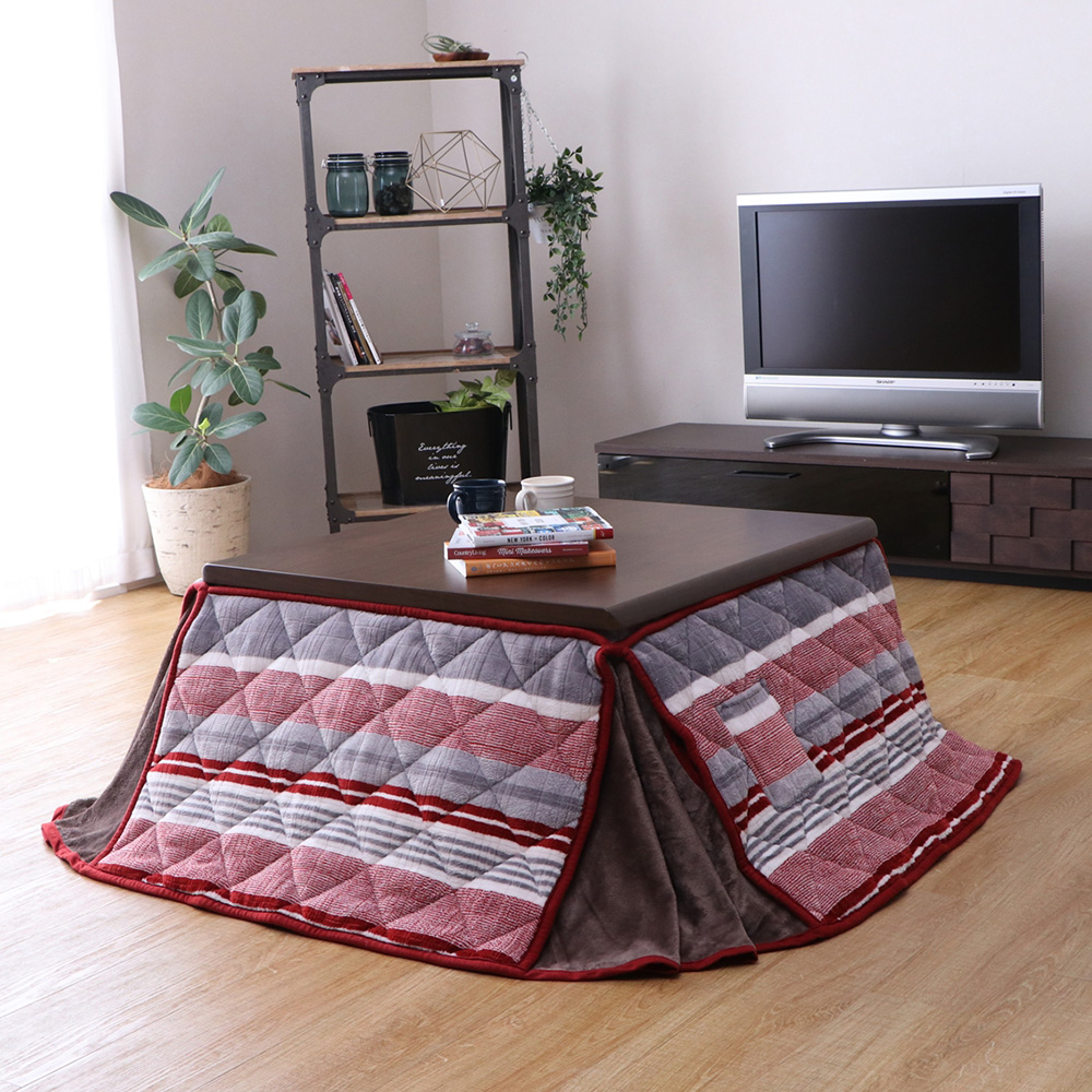 【送料込み】こたつ省スペース用掛布団 ニードル