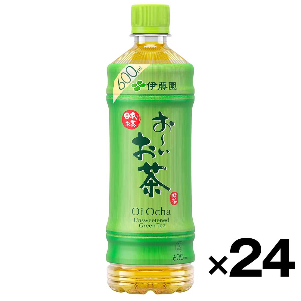 【ケース販売】伊藤園 おーいお茶緑茶 600ml×24本