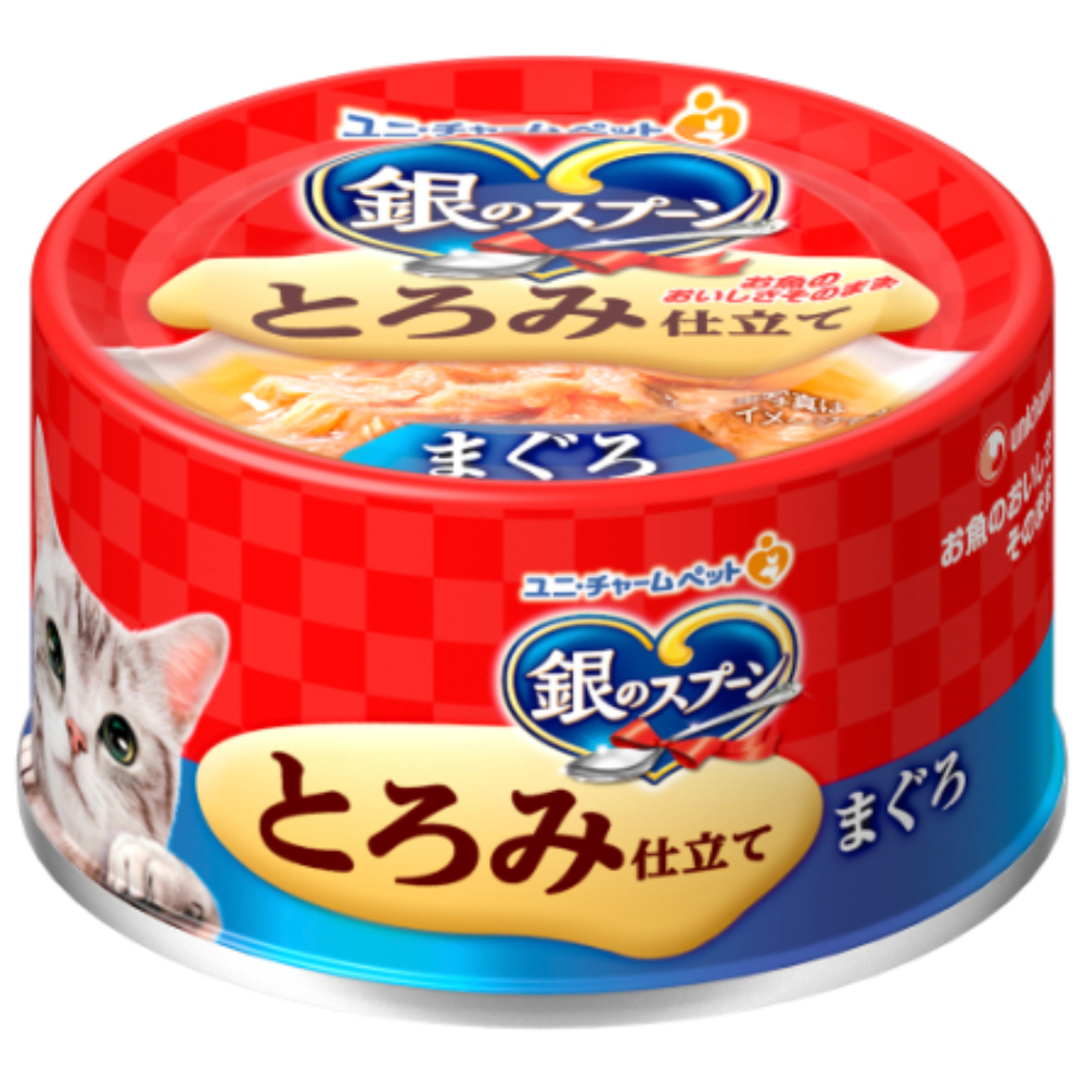 銀のスプーン缶　とろみ仕立てまぐろ７０ｇ