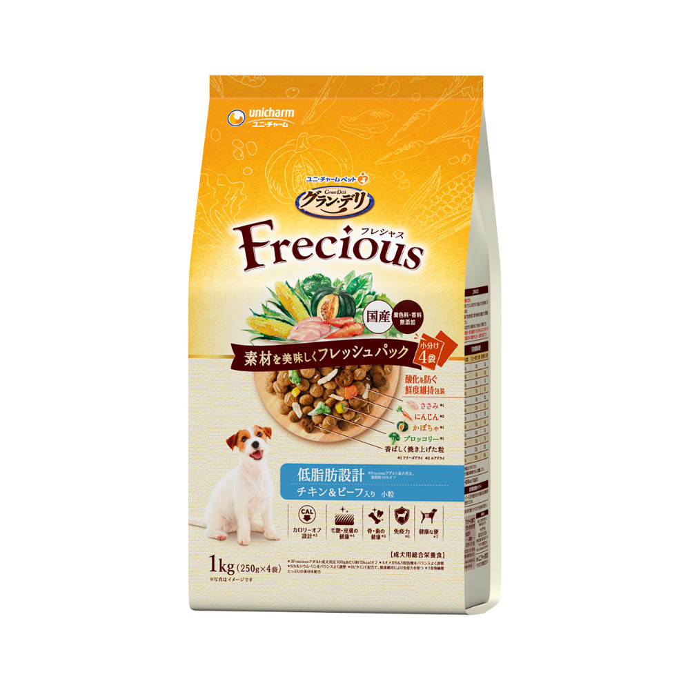 グラン・デリ Frecious アダルト低脂肪チキン&ビーフ1kg