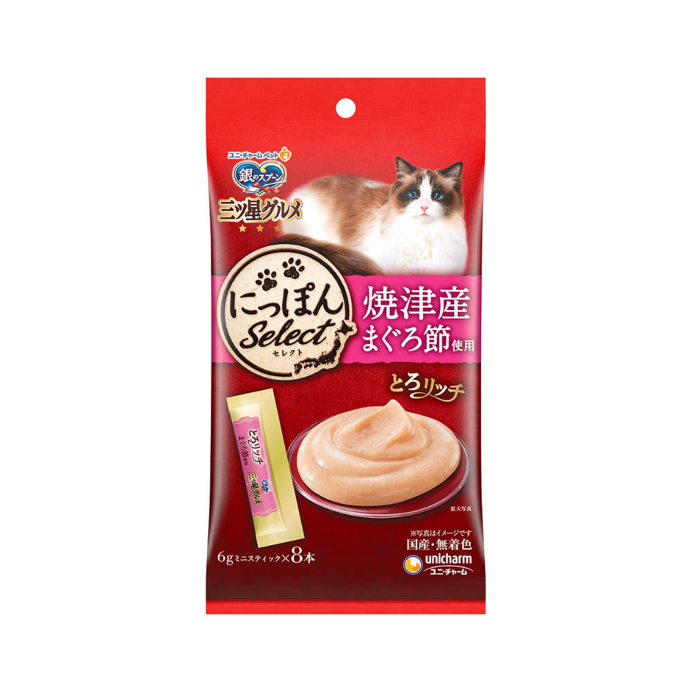 銀のスプーン　三ツ星グルメ　おやつにっぽんSeLectとろリッチまぐろ節使用48g