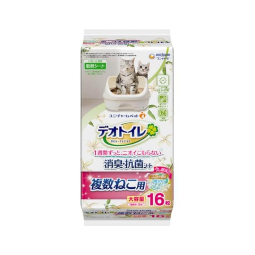 デオトイレ 複数猫シ-トジャスミン16枚