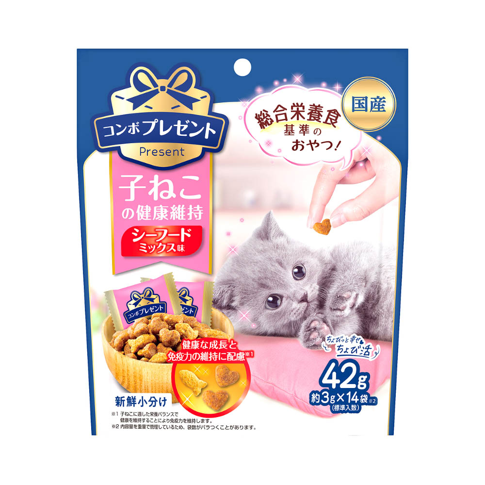 コンボ プレゼントキャットおやつ子ねこの健康維持42g