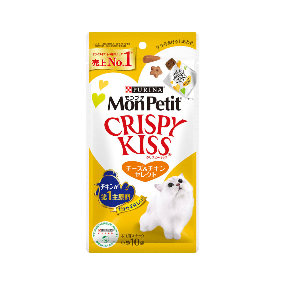 モンプチ クリスピーキッス チーズ&チキンセレクト30g