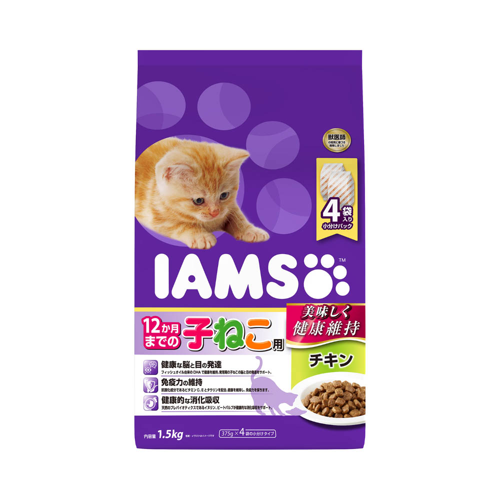 アイムス　12か月までの子ねこ用チキン1.5kg