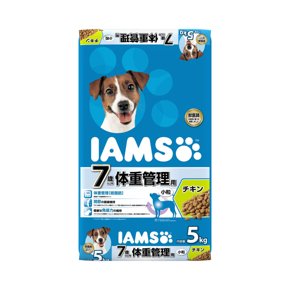 アイムス 7歳以上用体重管理用チキン小粒5kg