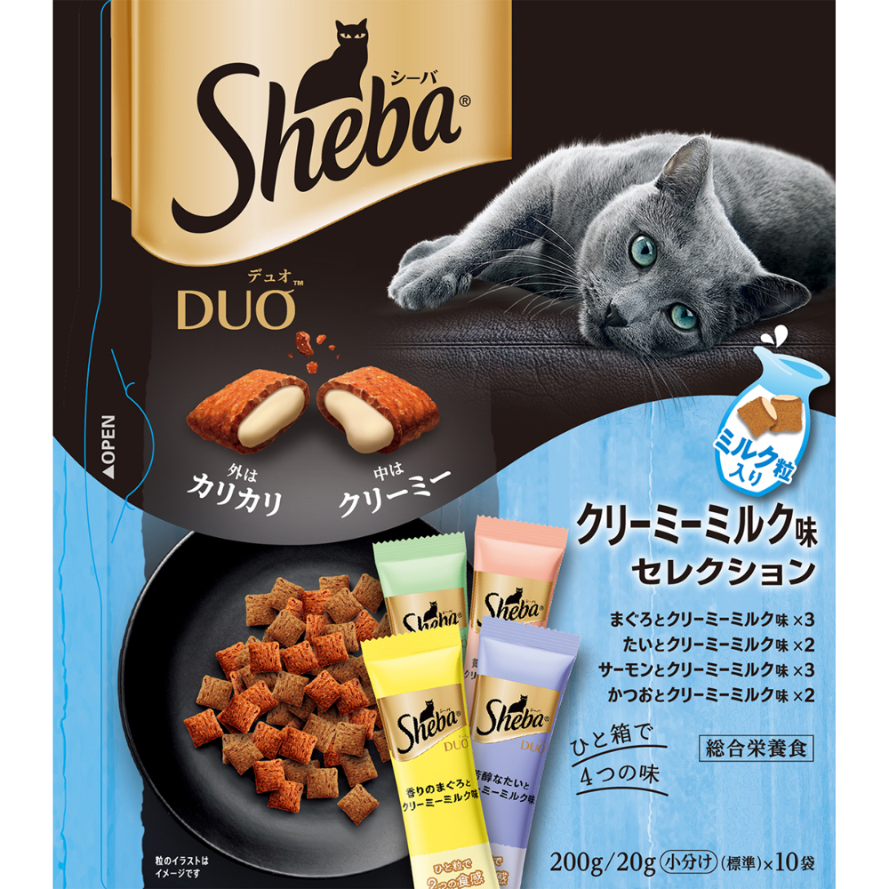 シーバデュオ　クリーミーミルク味セレクション２００ｇ