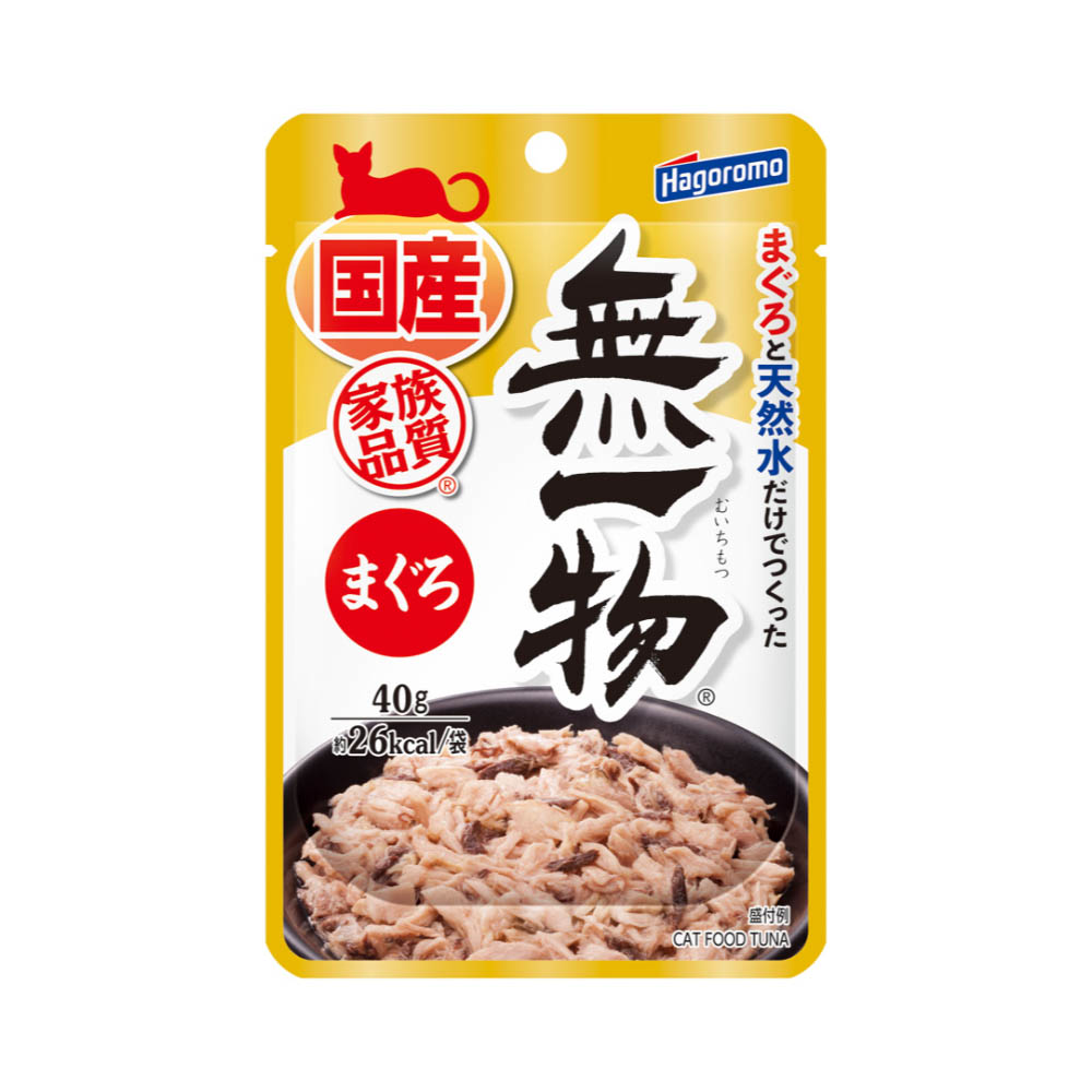 はごろもフーズ　無一物パウチまぐろ40g
