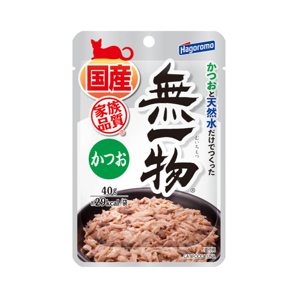 はごろもフーズ 無一物パウチかつお40g