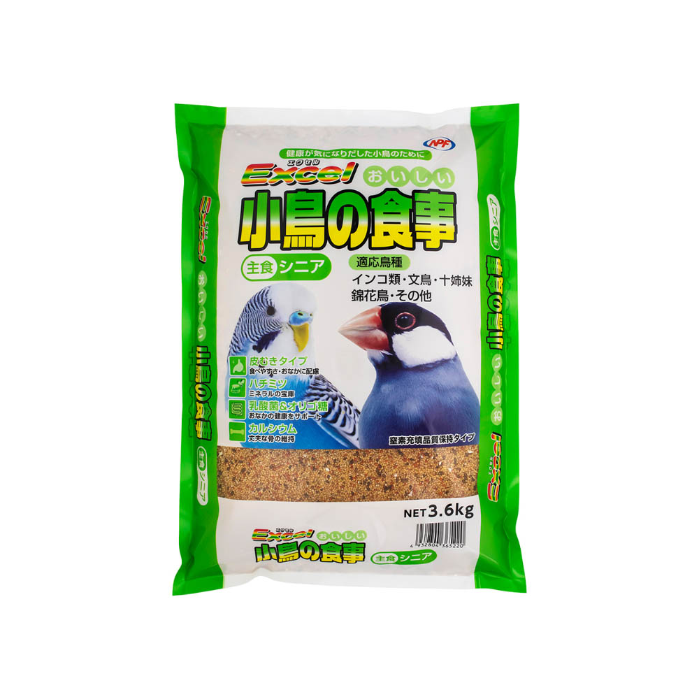 エクセル おいしい小鳥の食事シニア3.6㎏
