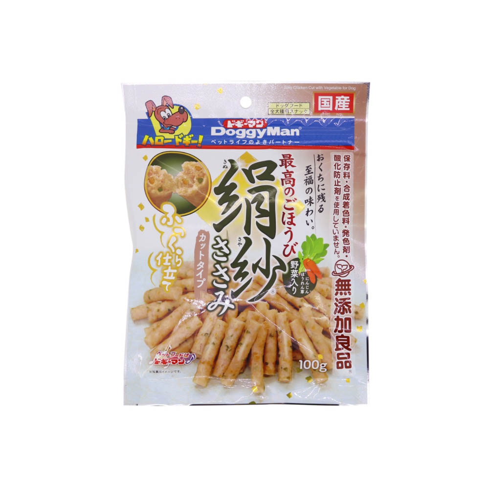 ドギーマン　絹紗カットタイプ野菜入り100g