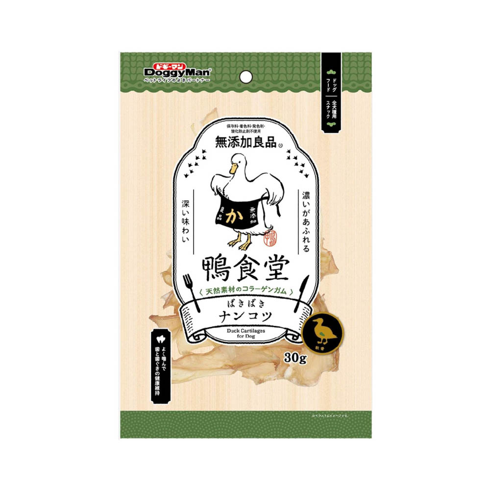 ドギーマン 鴨食堂ばきばきナンコツ30g
