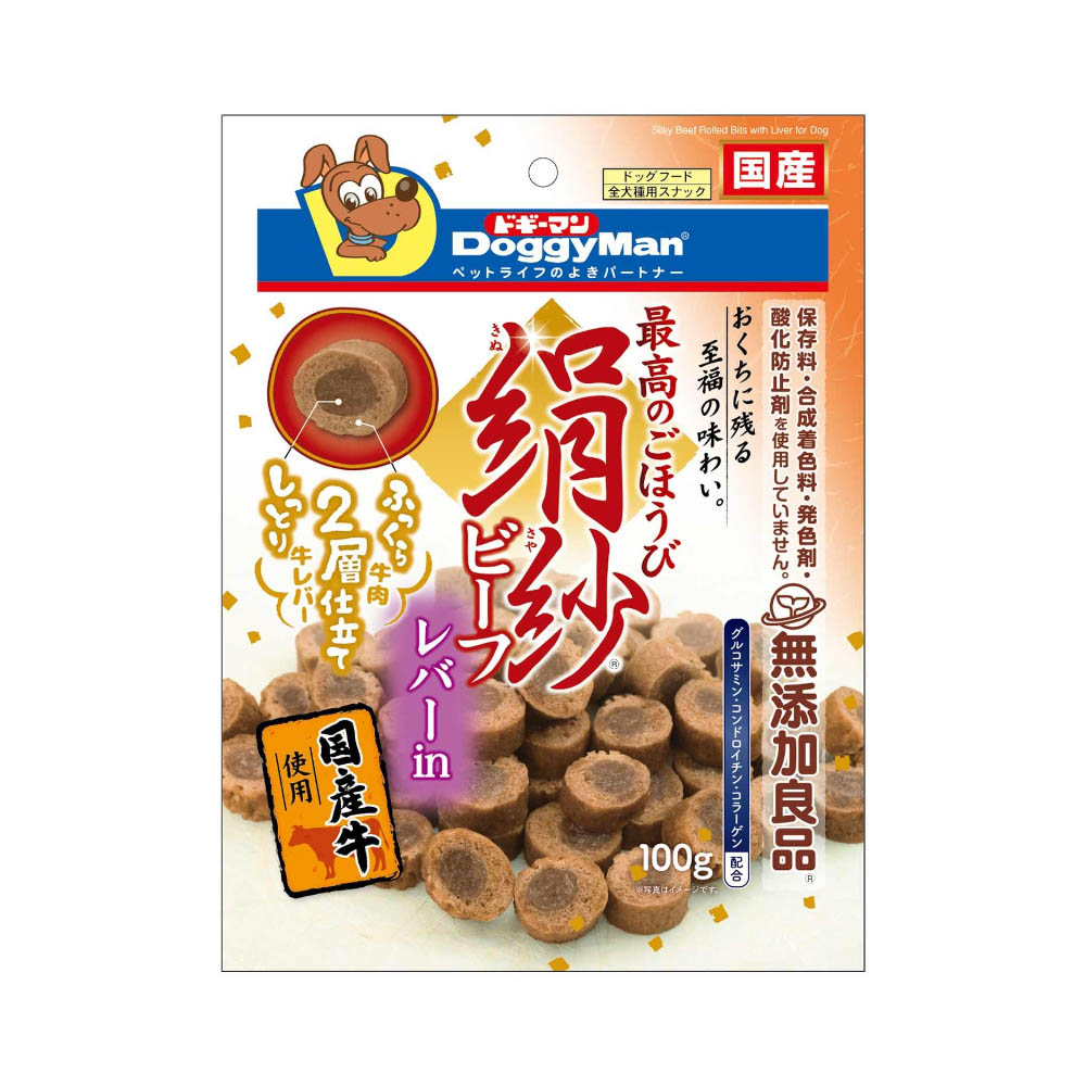 ドギーマン　絹紗レバーin100g