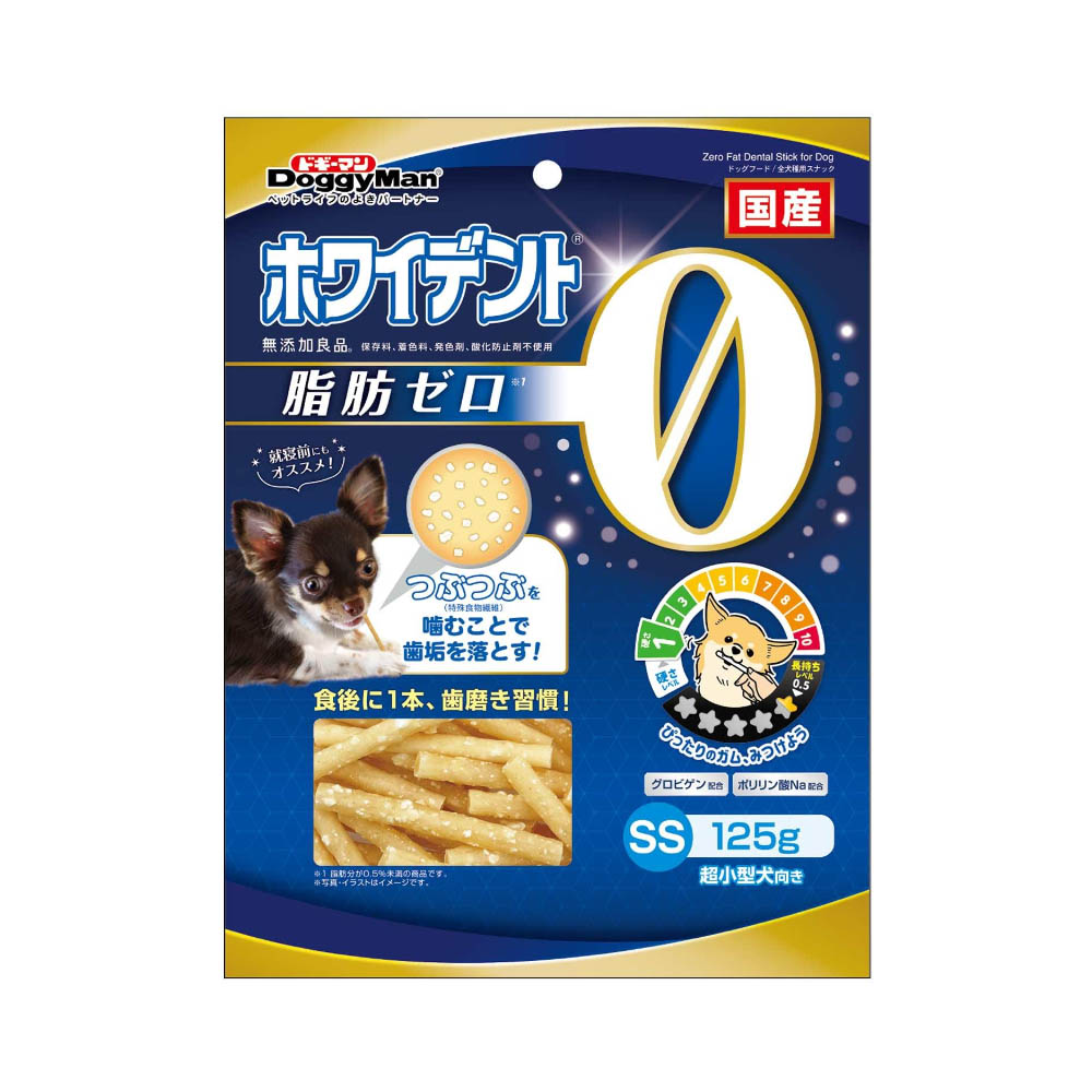 ドギーマン ホワイデント 脂肪ゼロSS125g