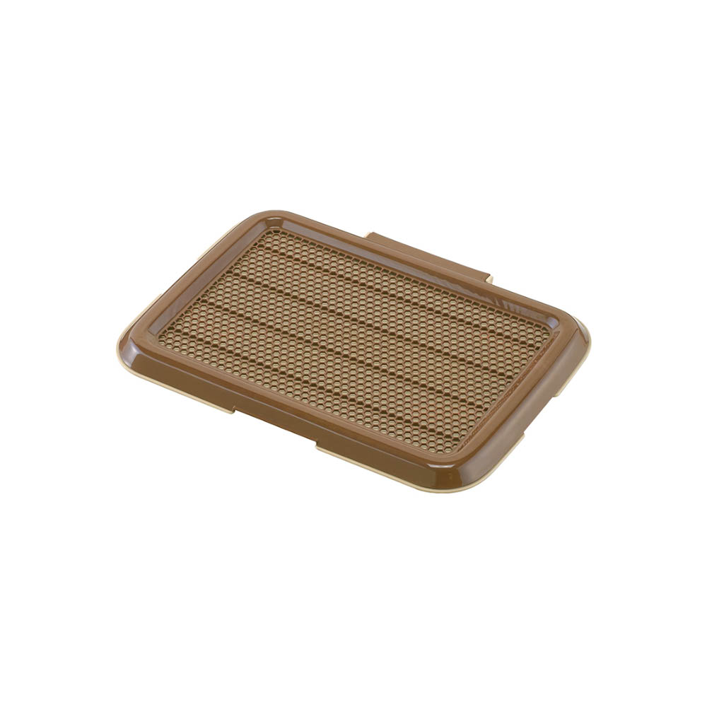 ボンビアルコン　薄型しつけるトレーS　ブラウン