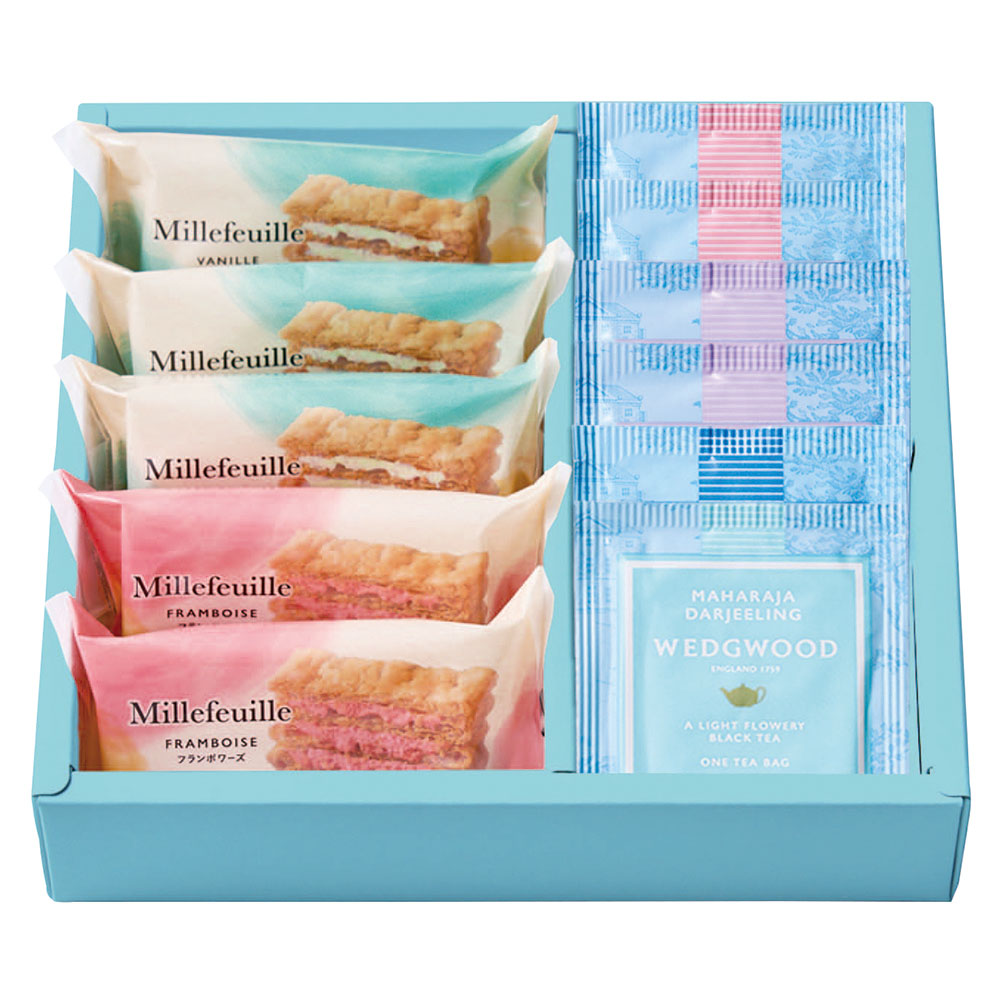 ミルフイユ&ウェッジウッド ティーバッグセット 11個