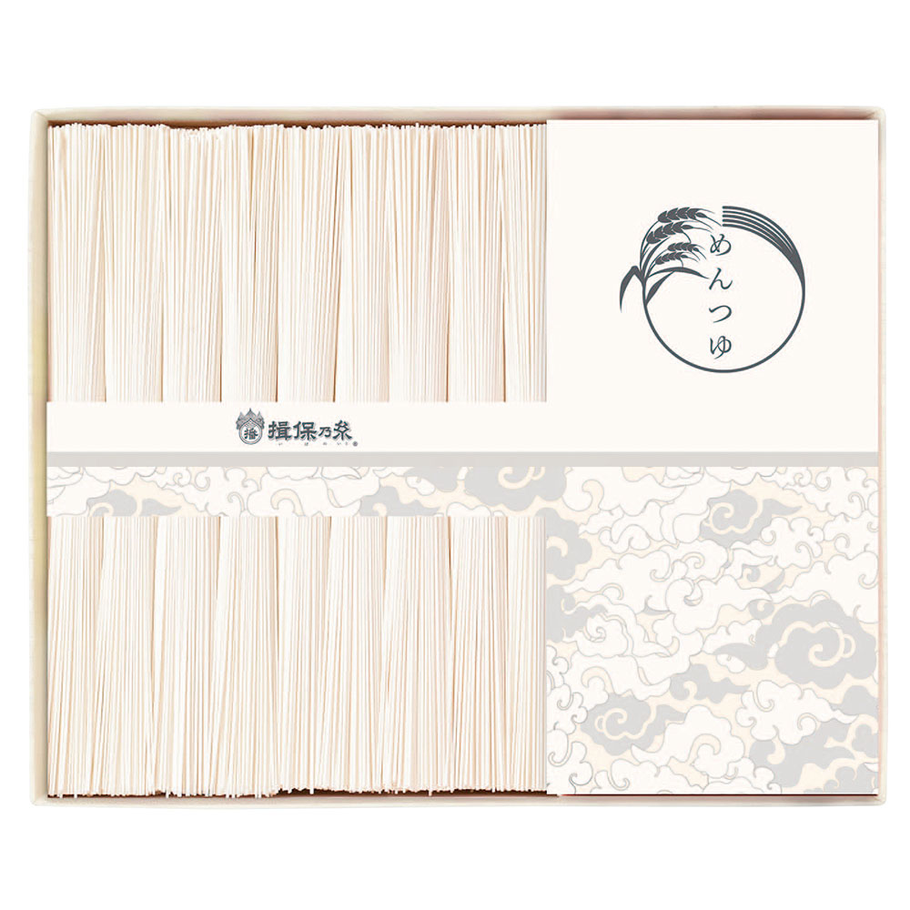 手延素麺 揖保乃糸(上級品) 麺つゆ詰合せ