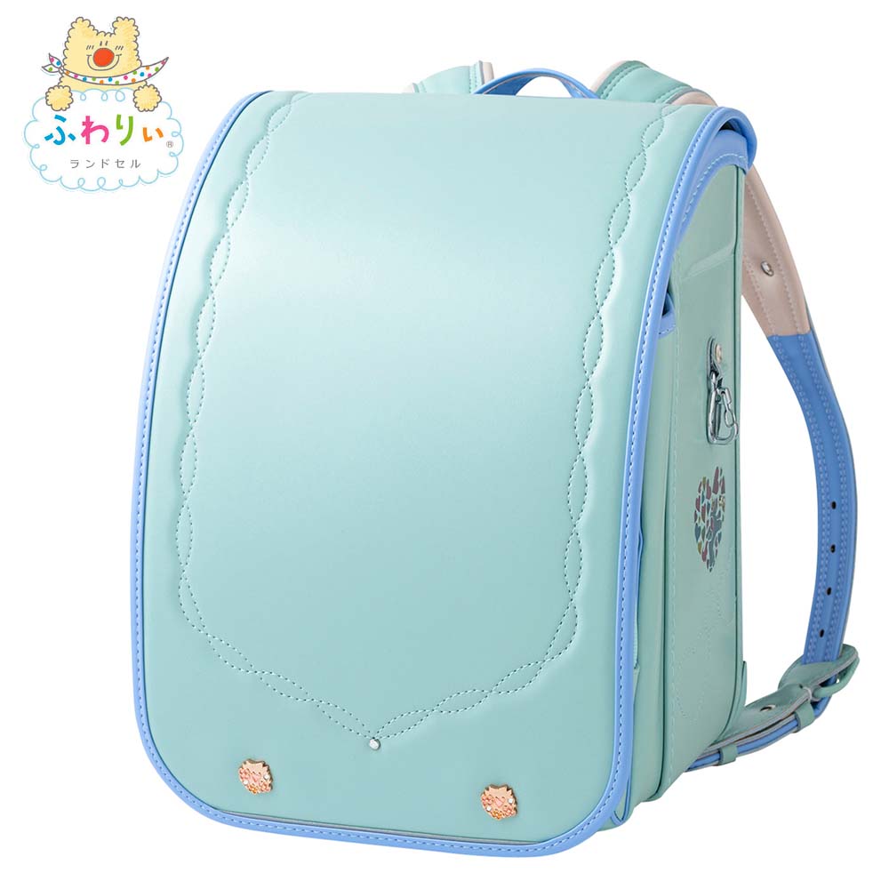 ふわりぃ(R)フェイバリットポケット リコッタ<ミント/ペールブルー>