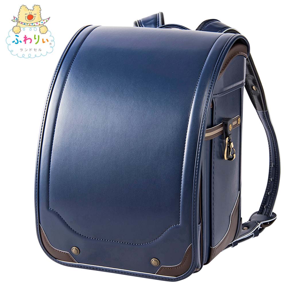 ふわりぃ(R)グローリー<ネイビー/ブラウン>