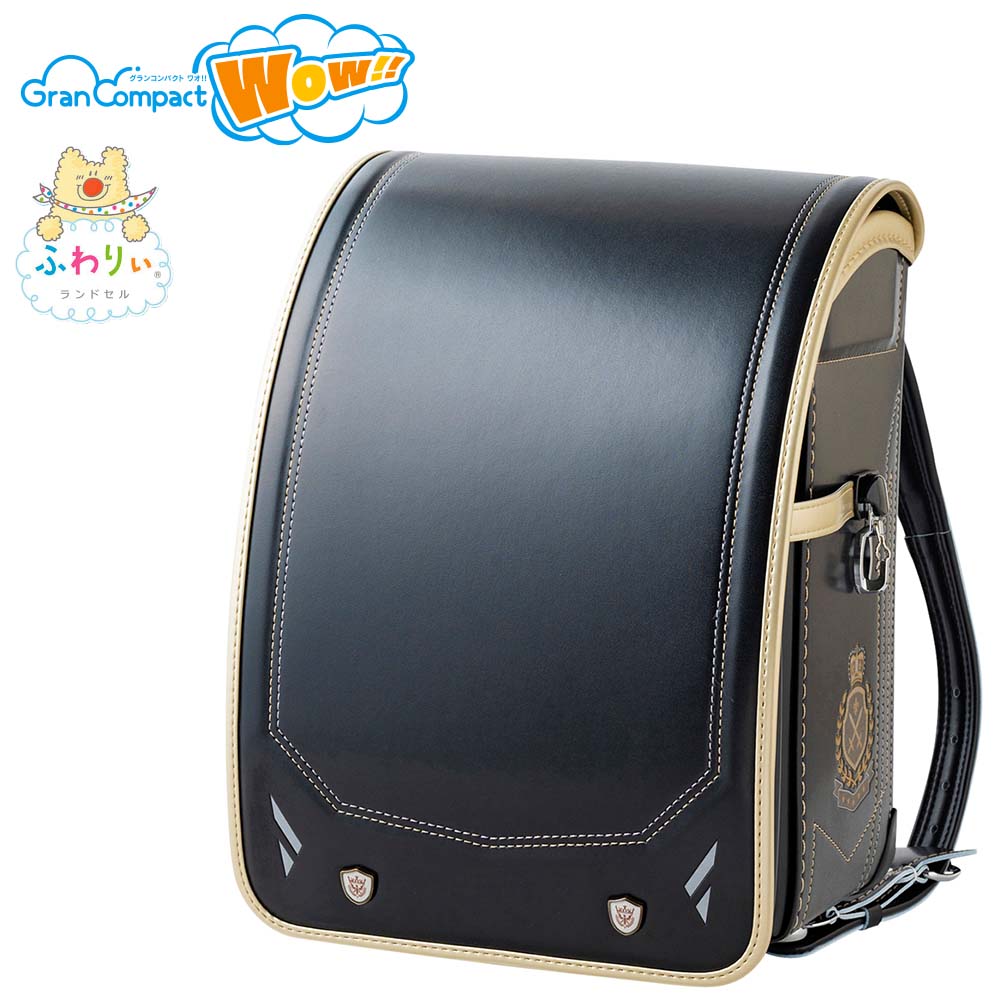 ふわりぃ(R)グランコンパクトWow!!<ブラック/ゴールド>