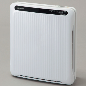 【送料込み】アイリス　空気清浄機 ホコリセンサー付 ＜ホワイト/グレー＞　PMAC-100-S
