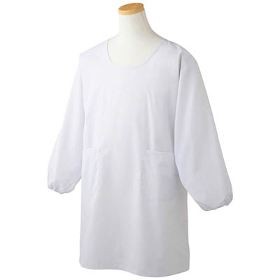 給食　エプロン　後ろ開きかっぽう着