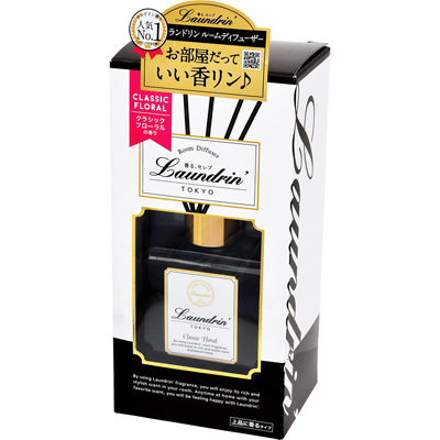 ランドリン　ルームディフューザー　クラシックフローラル　80ml